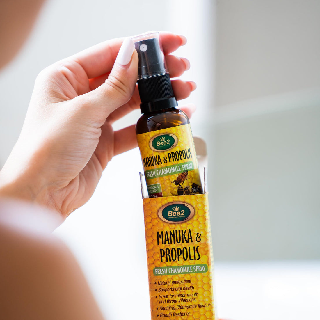 Propolis Throat Spray with Manuka Honey